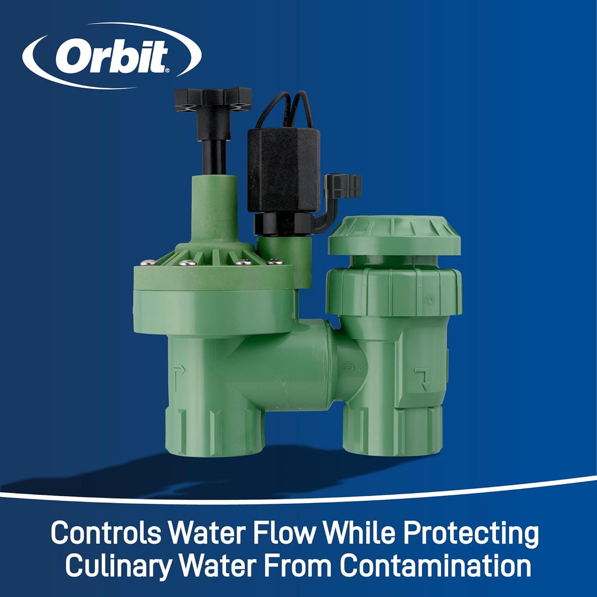 ORBIT 57623 3/4" 4-Pack Plastic Fpt Automatic Anti-siphon Zone Valve