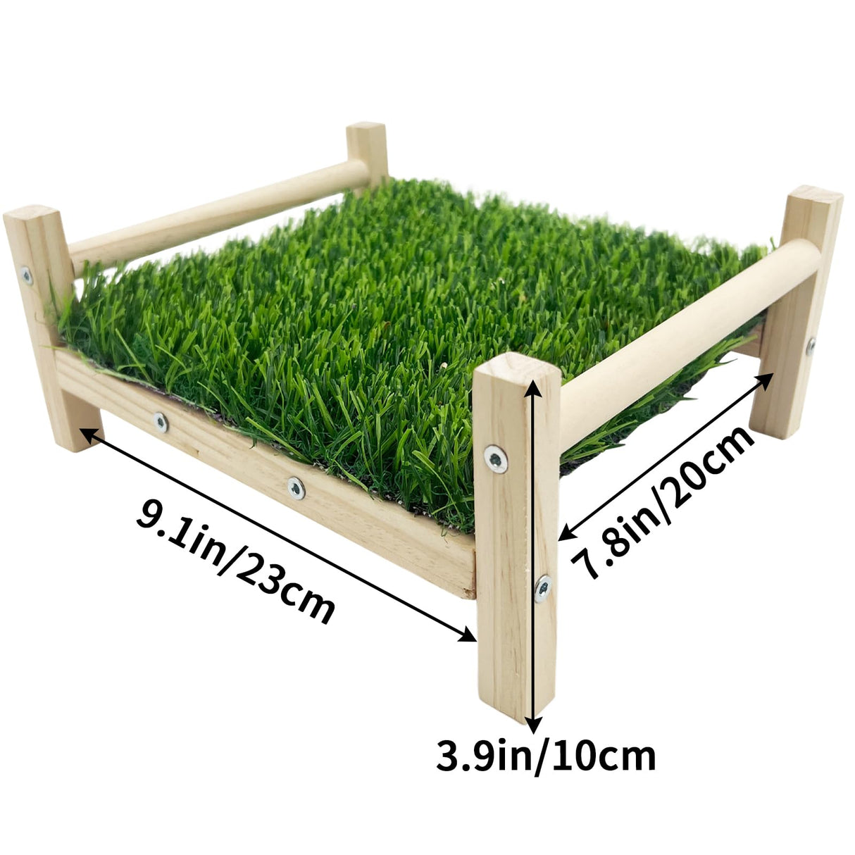 FlidRunest Bird Foraging Bed, Parrot Hammock Bed, Parrot Grass Perch Bed, Bird Perch Conure Platform Grass Forage Toy for Parakeet, Cockatiel, Lovebird, Budgie