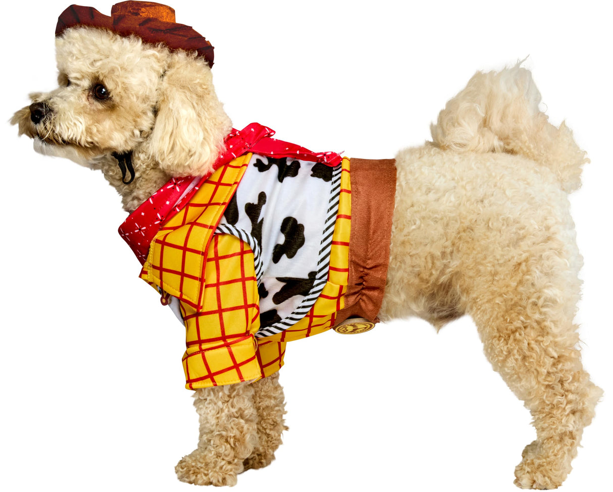 Toy Story: Woody Pet Costume for For Dogs or Cats by Rubies, Large