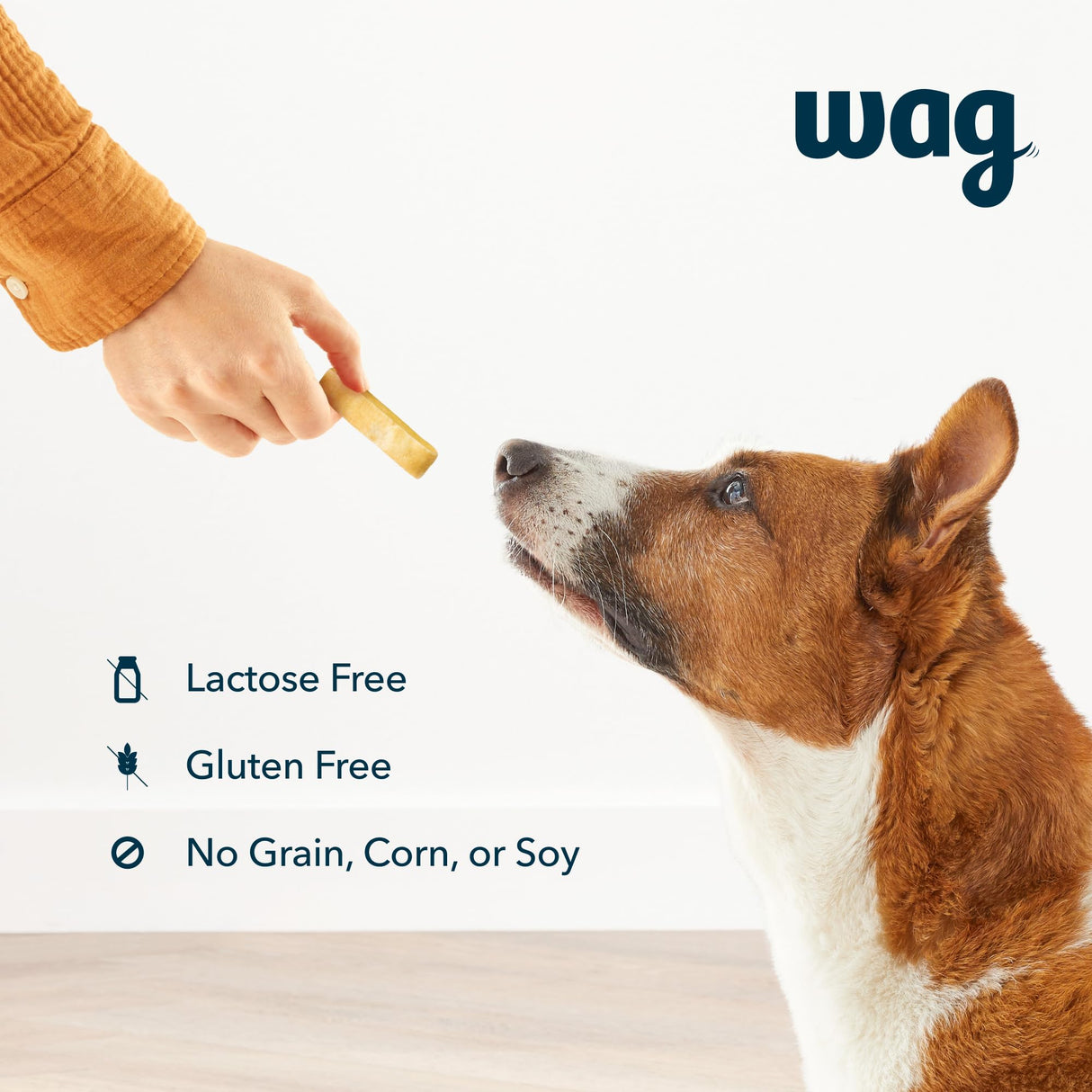 Wag Yak Cheese Himalayan Dog Chews, Dog Treats for Large Size Dogs, All Natural, High Protein for Aggressive Chewers, 35-55 lbs, 3 Count, 9.9 oz