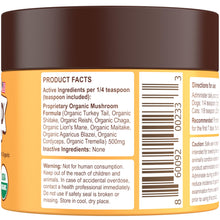 Load image into Gallery viewer, Petsmont Buddy Guard for Lumps and Bumps, Lipoma for Dogs & Cats, Patent Pending Organic 9 Mushroom Powder Blend Natural Dog Probiotic & Immune Support Chaga, Reishi, Lion's Mane, Turkey Tail Mushroom