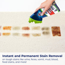 Load image into Gallery viewer, Bissell InstaClean Oxy Pet Spot and Stain Remover with Brush Head, 4 pack, 17409