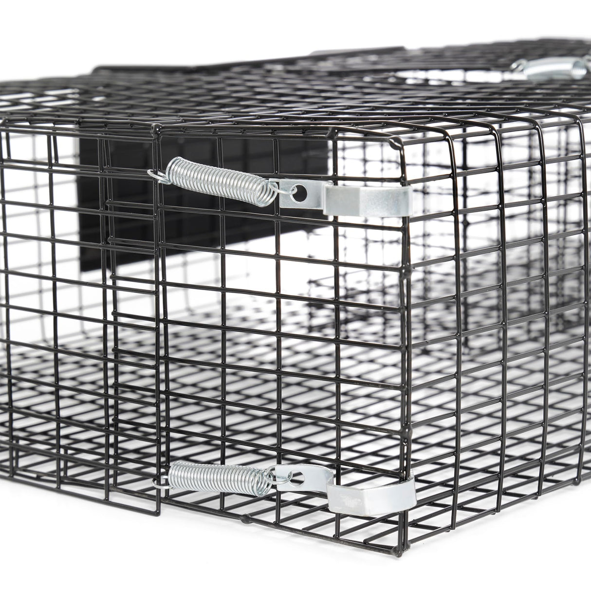 RUGGED RANCH Ratinator No Poison, Multi-Catch Live Animal Rat Catch and Release Cage Trap for Indoor or Outdoor Pest Control, Black