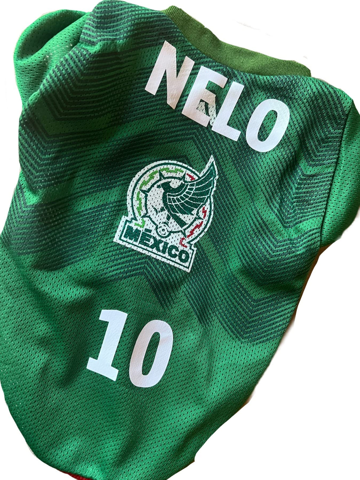 Soccer t-shirts for dogs/Mexican Soccer dog shirts/Soccer dog Jersey/Seleccion Mexicana soccer dog shirt (XL, Personalized)