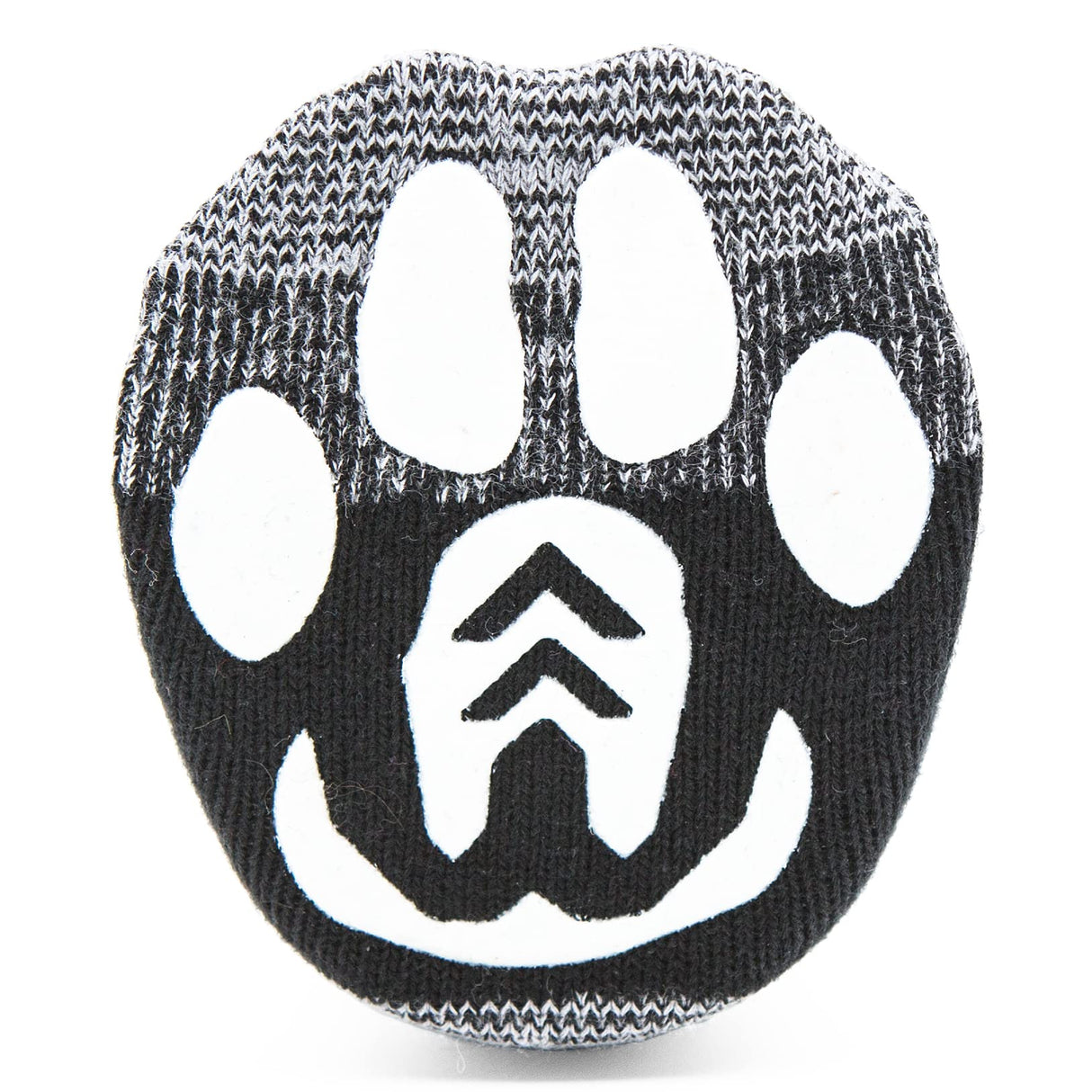 Woodrow Wear, Power Paws Reinforced Foot Dog Socks, Black Grey, XXL, Fits 130-180 pounds