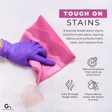 Load image into Gallery viewer, G's Cleaning Biodegradable Stain & Odor Remover Spray – 32 oz Pet Urine Enzyme Cleaner – Pet Odor Eliminator for Home – Cat & Dog Pee Carpet Cleaner – Stain Remover for Rug, Floor, Furniture, Mattress