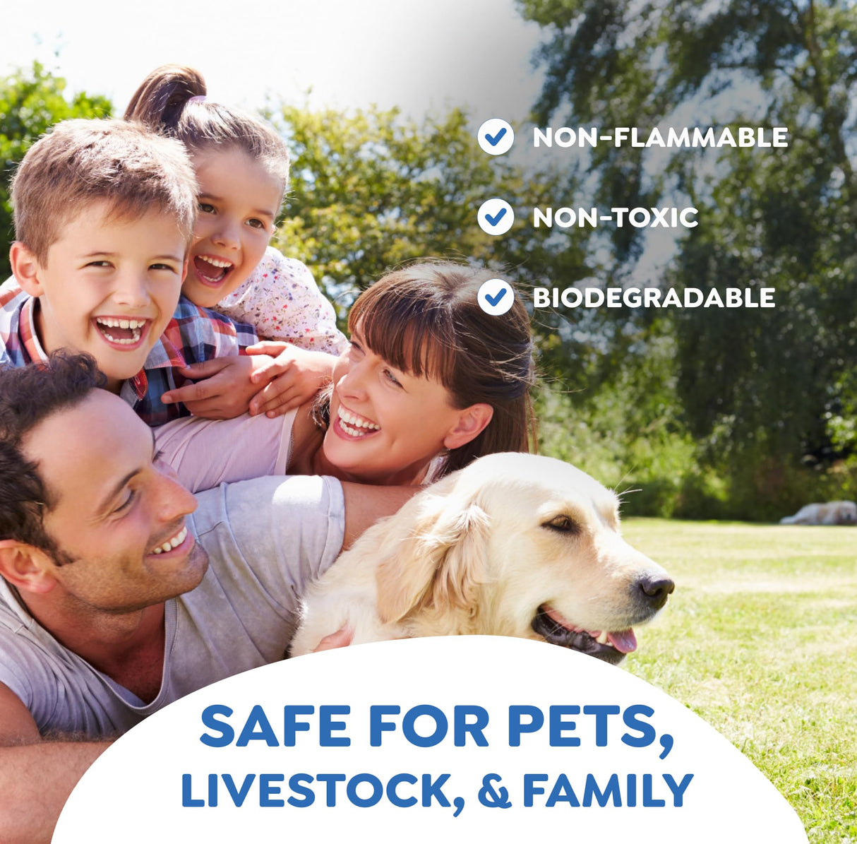 Riddy Flea & Tick Natural Spray for Pets with Essential Oils Safe Non-Hazardous Indoor and Outdoor Control, 8 oz, 1 Pack
