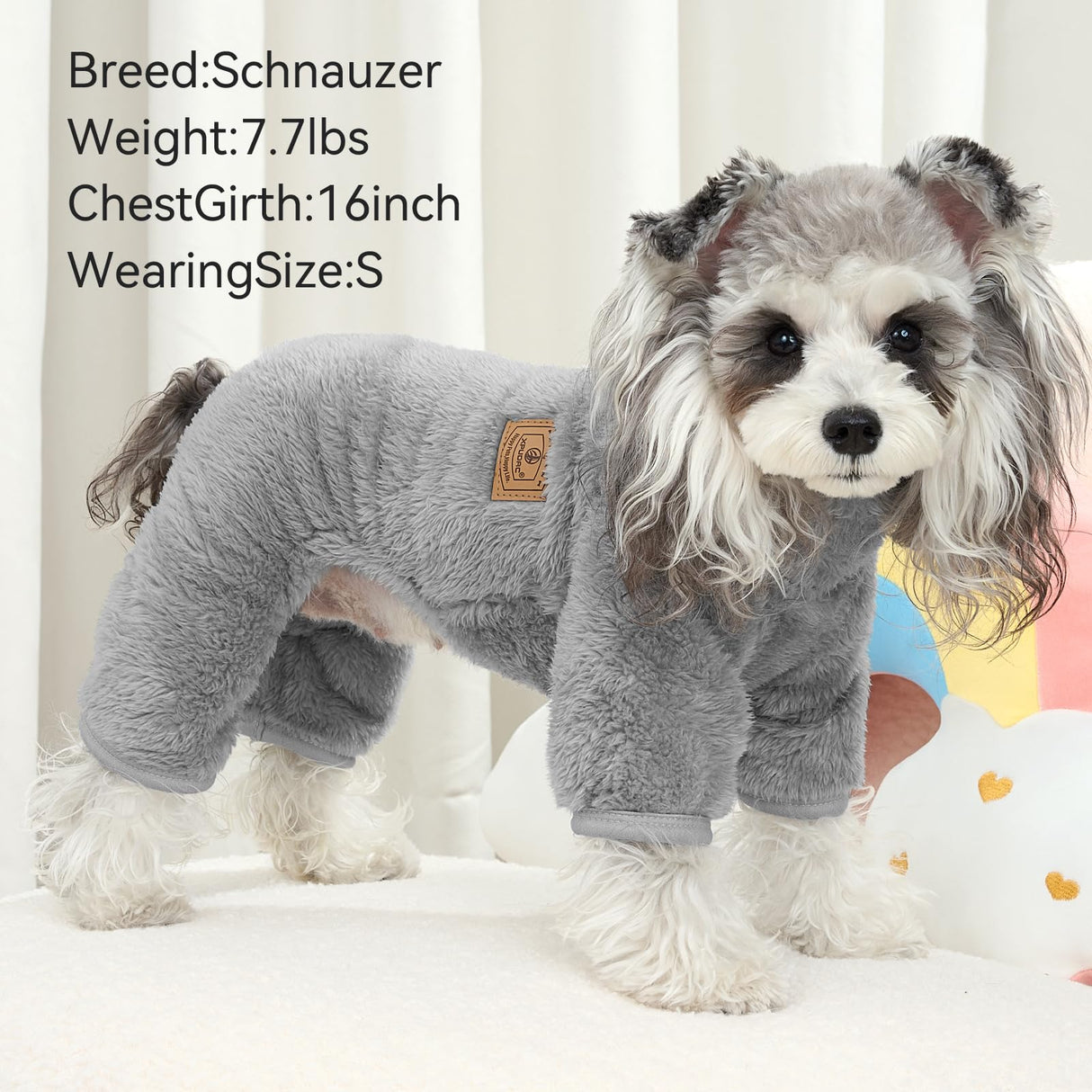 XPUDAC 3 Pack Dog Sweater, Dog Winter Clothes for Small Medium Dogs Girl Boys Fleece Pet Pajamas for Winter Christmas-2XL(Blue,Navy,Grey