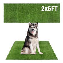 Load image into Gallery viewer, GLOBREEN Grass Pad for Dog Large Size - 2FTx6FT, Dog Potty Training Turf, Indoor Outdoor Pets Pee Fake Grass for Balcony Patio Yard