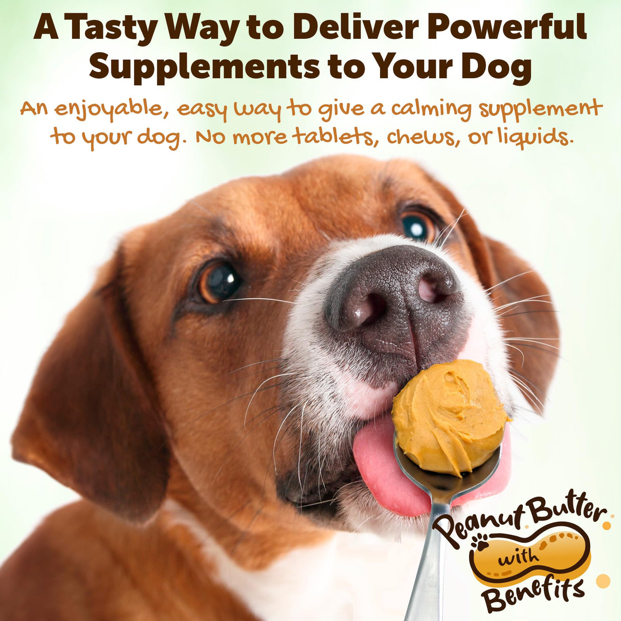 Riley's Calming Peanut Butter for Dogs - Dog-Safe Peanut Butter Calming Aid - Separation Anxiety Relief for Dogs - 8.46 oz