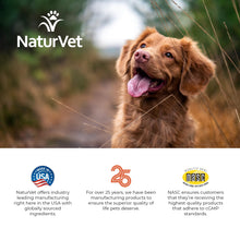 Load image into Gallery viewer, NaturVet All-in-One Dog Supplement - for Joint Support, Digestion, Skin, Coat Care – Dog Multivitamins with Minerals, Omega-3, 6, 9 – Wheat-Free Vitamins for Dogs – 240 Soft Chews