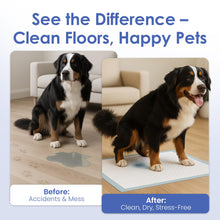 Load image into Gallery viewer, American Kennel Club Scented Puppy Training Pads with Ultra Absorbent Quick Dry Gel – 28 x 30 Pee Pads for Dogs - Fresh Scented - 50 Count, XL