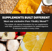 Load image into Gallery viewer, Natural Hemp Calming Chews for Dogs - Calming Aid Supplement for Occasional Anxiousness with Valerian Root, Chamomile, + Magnesium - Stress, Separation & Thunder Support - (Beef Liver, 90 Count)