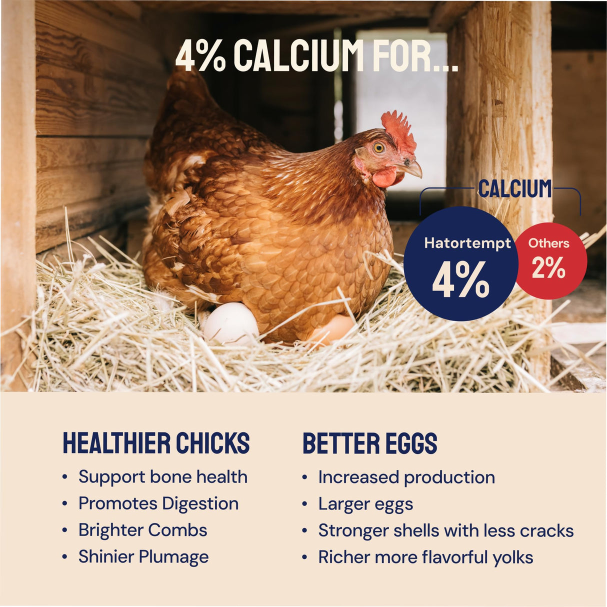 Hatortempt Black Soldier Fly Larvae - Calcium-Rich Chicken Feed Supplement - Treats for Laying Hens - Grubs for Chickens Training Rewards (10lb)