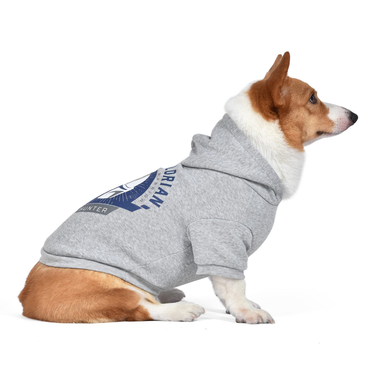 STAR WARS for Pets The Mandalorian Hoodie for Dogs with Leash Attachment Hole, Medium| Star Wars Apparel for Dogs | Cozy Hooded Sweatshirt, Gifts for Star Wars Fans