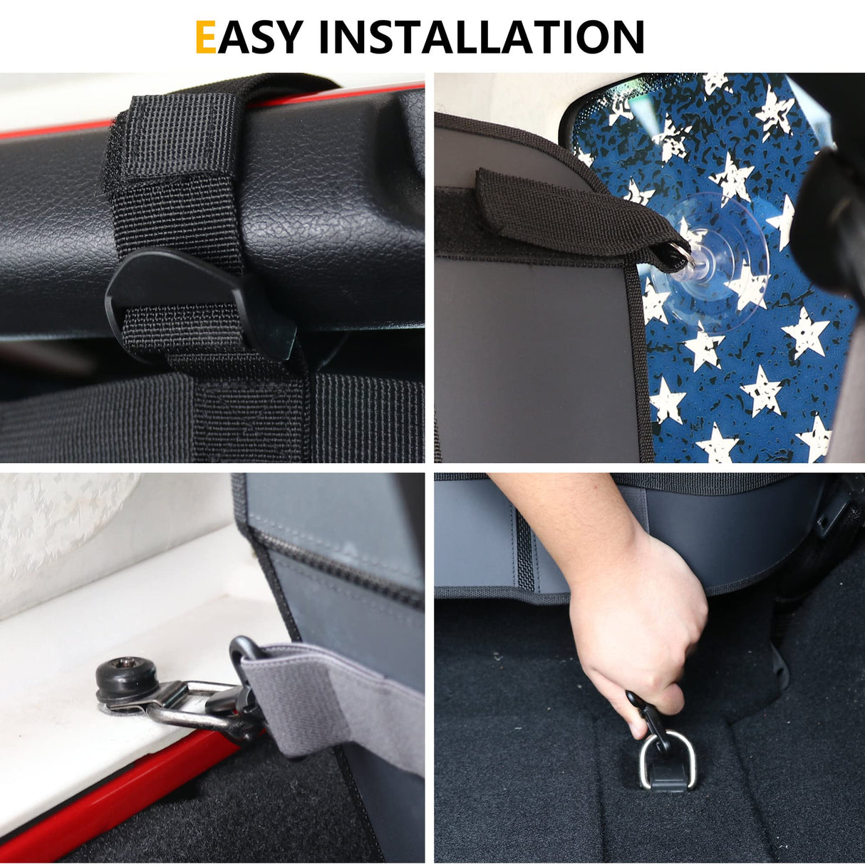 BESTAOO Pet Net Vehicle Safety Mesh Dog Barrier for Jeep Wrangler JK JL 2 Door 4-Door 2007-2026,Rear Seat Isolation Net,Easy to Install,Updated Version