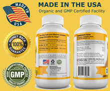 Load image into Gallery viewer, Amazing Omega 3 for Dogs - Omega 3 Fish Oil for Dogs Supplement for Itchy Skin Relief for Dry Skin and Hot Spots and Shedding Coat with EPA and DHA Fatty Acids - 120 Bacon Flavor Chews