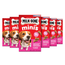 Load image into Gallery viewer, Milk-Bone Mini’s Original Biscuits, Mini Dog Treats, 15 Oz. Boxes (Pack of 6)