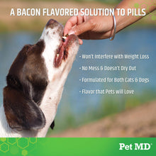 Load image into Gallery viewer, Pet MD Wrap A Pill Bacon Flavor Pill Paste for Dogs - Create a Pocket to Hide Pills and Medication - 59 Servings