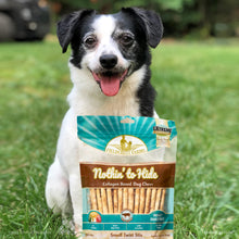 Load image into Gallery viewer, Fieldcrest Farms Nothin' to Hide Twist Stix, Beef Flavor, Easily Digestible, Supports Skin, Coat, Joints & Muscles, for Moderate Chewers Under 15lbs, 50 Pieces