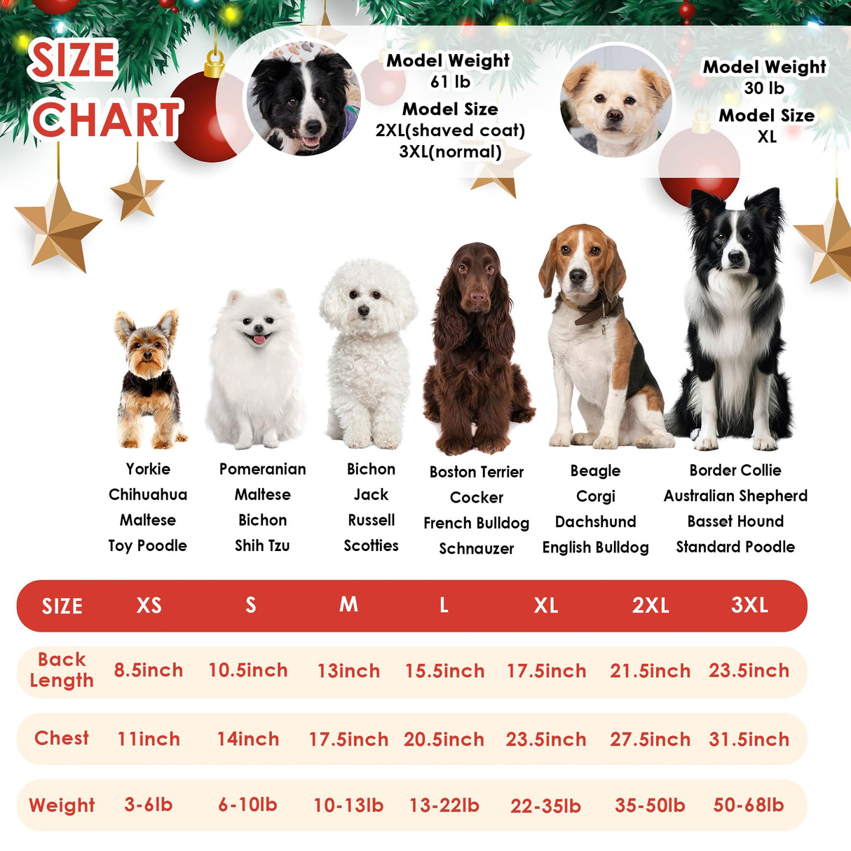 LUBOT New Ugly Christmas Sweaters for Puppy Cute Funny Wintertime and Holiday Parties Knitted Pullover Sweater Santa Small Dog Pink Candy Large