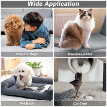 Load image into Gallery viewer, B-Land Carpet Rake for Pet Hair Removal, Reusable Pet Hair Remover with 60” Adjustable Long Handle, Carpet Scraper Dog Cat Hair Remover Tool for Rugs, Mats