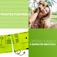 Load image into Gallery viewer, 100% Certified Home Compostable Dog Poop Bags - 10% to Charity - ASTM D6400 & EN 13432 Compliant - 240 x Plant Based Compostable Poop Bags (16 Rolls)