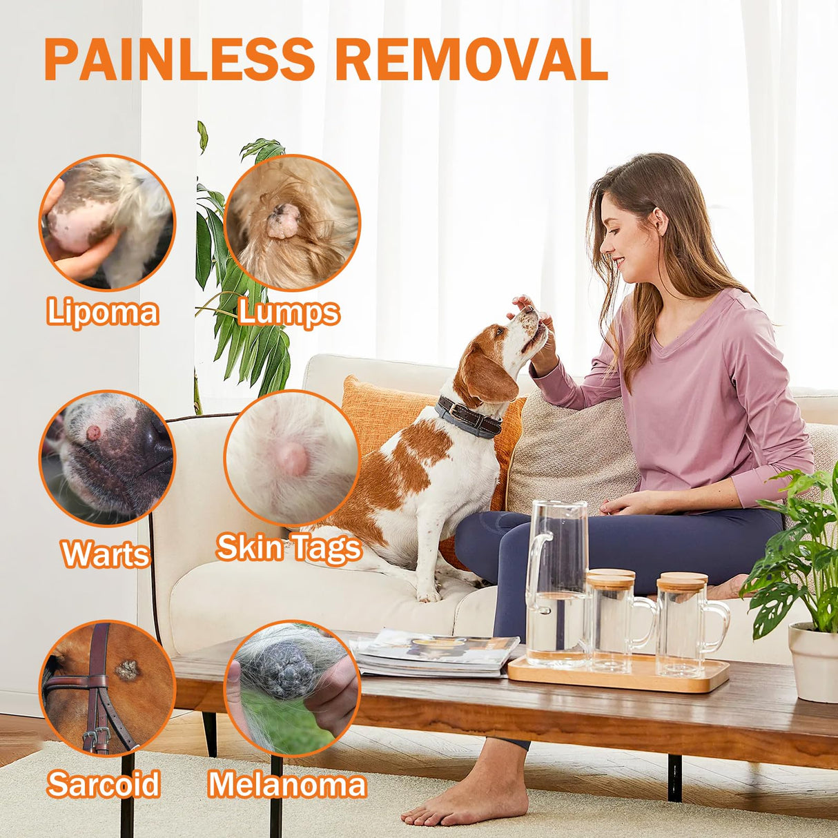 Topical DMSO for Dogs Lipoma, Guard Dog Away from Lumps and Bumps, Reduce Inflammation and Swelling, Soften Fatty Lumps & Lumps, Dog Pain Relief, Lipoma Treatment for Dogs, Help Buddy Regain Energy