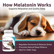 Load image into Gallery viewer, K9 Select Melatonin for Dogs - Composure Dog Calming Chews - Dog Melatonin for Sleep - Reduce Stress Helps Composure Calming Treats for Small Dogs - 3 mg, 120 Beef Flavored Chewable Tablets