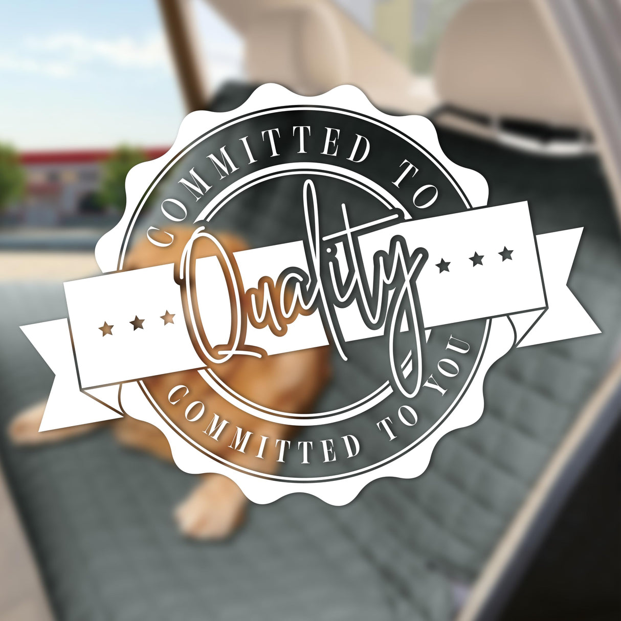 Elegant Comfort Premium Pet Car Seat Cover for Front Seat, Luxury Microfiber Car Seat Protector, Heavy Duty and Durable, Non-Slip and Waterproof Car Seat Cover for Trucks, Cars, and SUVs, Black