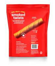 Load image into Gallery viewer, Hartz Oinkies Smoked Twists with Naturally Smoked Pork Rawhide-Free Dog Treats, Highly Digestible Long Lasting Dog Chews, 40 Count