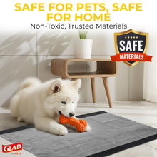 Load image into Gallery viewer, Glad for Pets JUMBOSIZE/XL Charcoal Puppy Pads, AllinOne Black Training Pads That ABSORB & Neutralize Urine Instantly New & Improved Quality, 50 Count (Pack of 1)