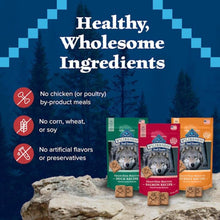 Load image into Gallery viewer, Blue Buffalo Wilderness Variety Pack Dog Treats Made with Natural Ingredients Duck Turkey & Salmon