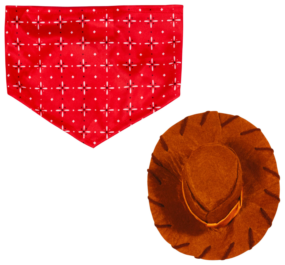 Toy Story: Woody Pet Costume for For Dogs or Cats by Rubies, Large