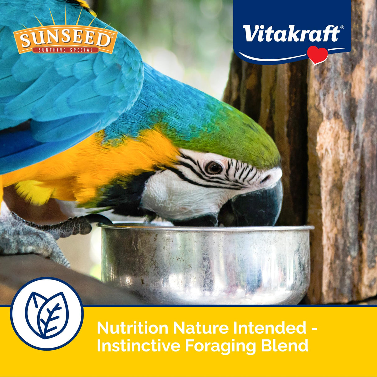 Sunseed Vita Prima Wholesome Nutrition Parrot Food, 4 LBS
