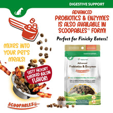 Load image into Gallery viewer, NaturVet Advanced Probiotics & Enzymes, PB6 Dog Soft Chews to Help Sensitive Stomachs and Digestive Issues, Hickory Smoked Bacon Flavored Pet Supplement for Dogs Over 6 Weeks, 70 Count Jar