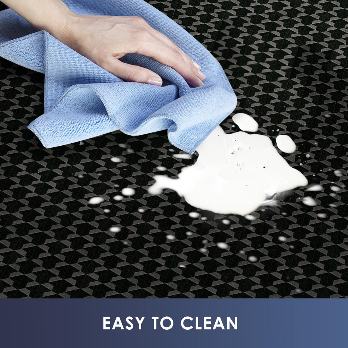 Vicwe Office Chair Mat for Carpet, 48"x36" Anti-Slip Waterproof Floor Protector Desk Chair Mat for Rolling Chairs, Heavy Duty Chair Mat with Studs,Easy Glide Floor Mat for Home,Gaming