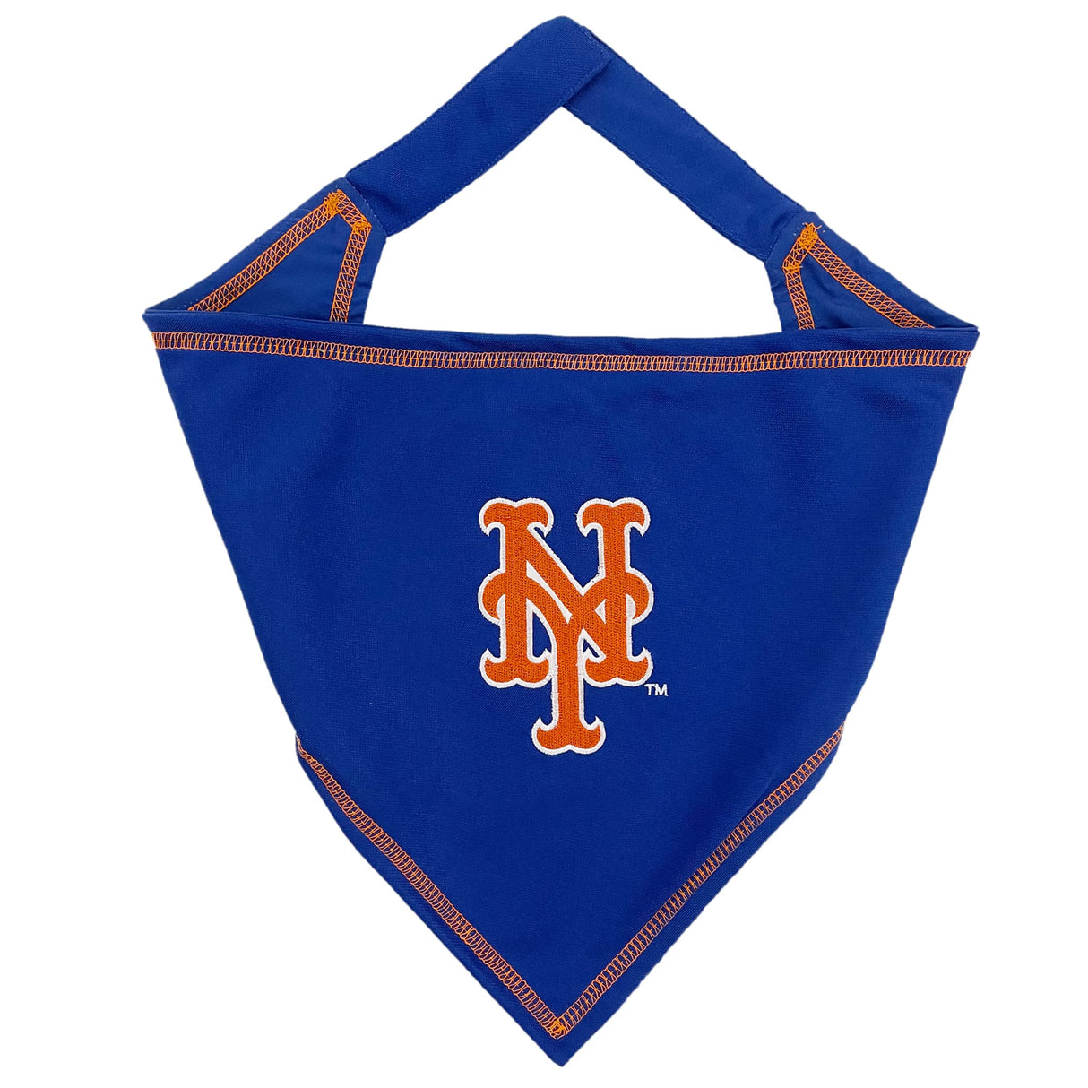 Pets First MLB New York Mets TIE Bandana, Small/Medium. Dog Bandana Scarf Bib for Pet Cat Dog. The Ultimate Game-Day, Party Bandanna, Birthday Event