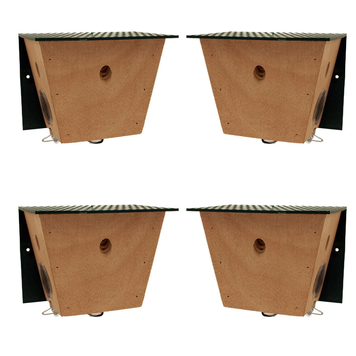 Best Bee Brothers Carpenter Bee Traps for Outside - Carpenter Bee Trap, Turbo Trap Wood Bee Traps - Professional-Grade Carpenter Bee Traps for Outdoors Hanging - Bee Catchers for Outside (4 Pack)