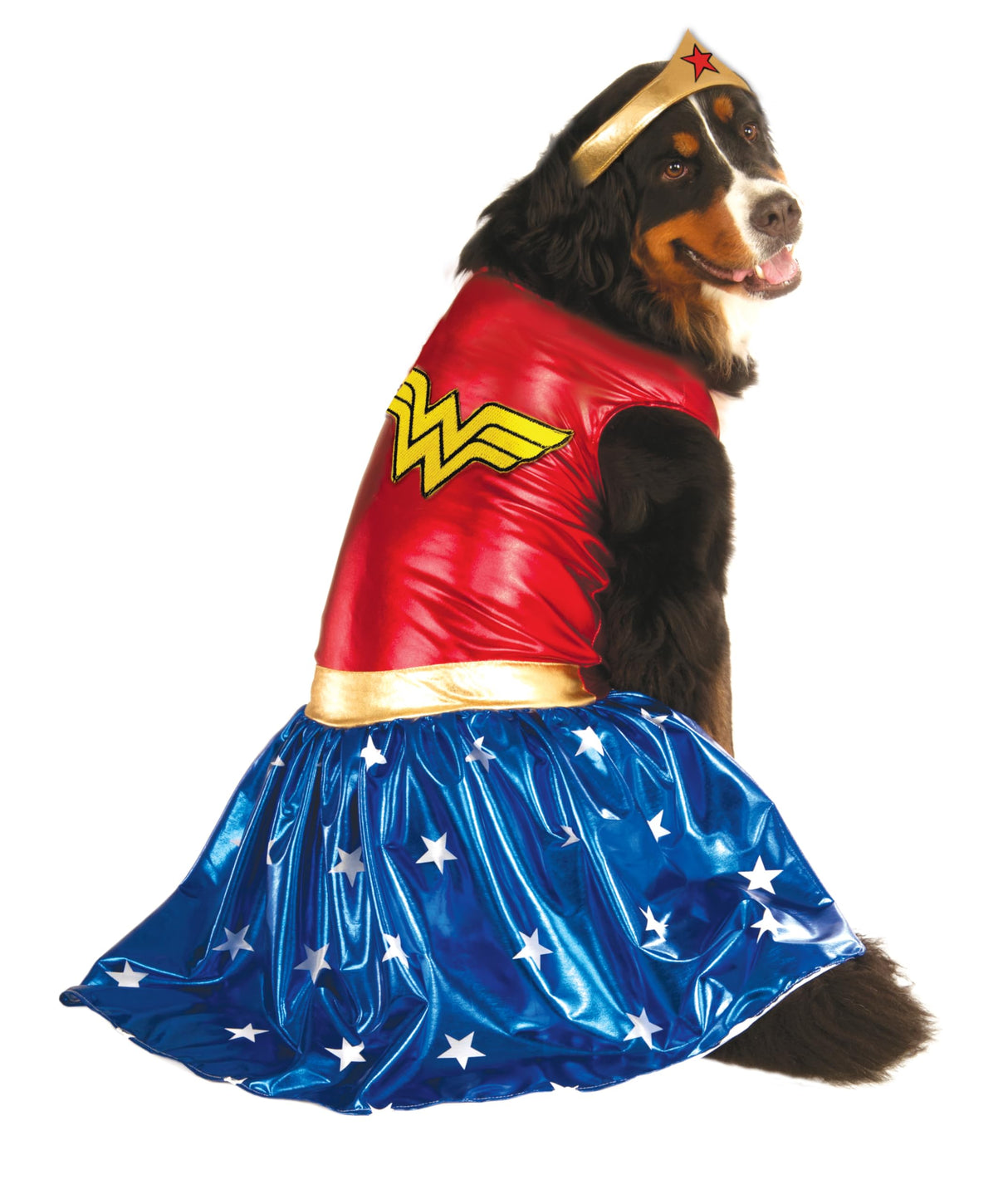 DC Comics: Wonder Woman Pet Costume for For Dogs or Cats by Rubies, Small