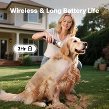 Load image into Gallery viewer, HEAPETS Dog Grooming Clippers, Low Noise, Electric Quiet, Adjustable Clipper Comb, Rechargeable Cordless Dog Hair Clippers for Dogs Cats Pets, Gold