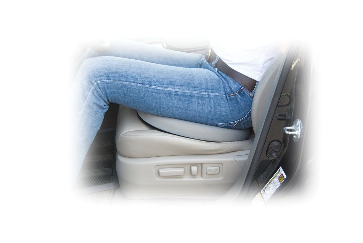 Drive Medical Deluxe Swivel Seat Cushion, Dark Gray 1.3 Foot (Pack of 1)