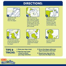 Load image into Gallery viewer, Hartz Disposable Dog Diapers, Size S 36 count, Comfortable & Secure Fit, Easy to Put On