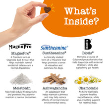 Load image into Gallery viewer, Zesty Paws Vet Strength Calming Chews for Dogs - for Everyday Stress, Relaxation, Composure, and Separation Smoked Turkey 90 Count