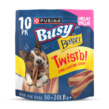 Load image into Gallery viewer, Purina Busy With Beggin' Dog Treats, Twist'd - 10 Count (Pack of 1)