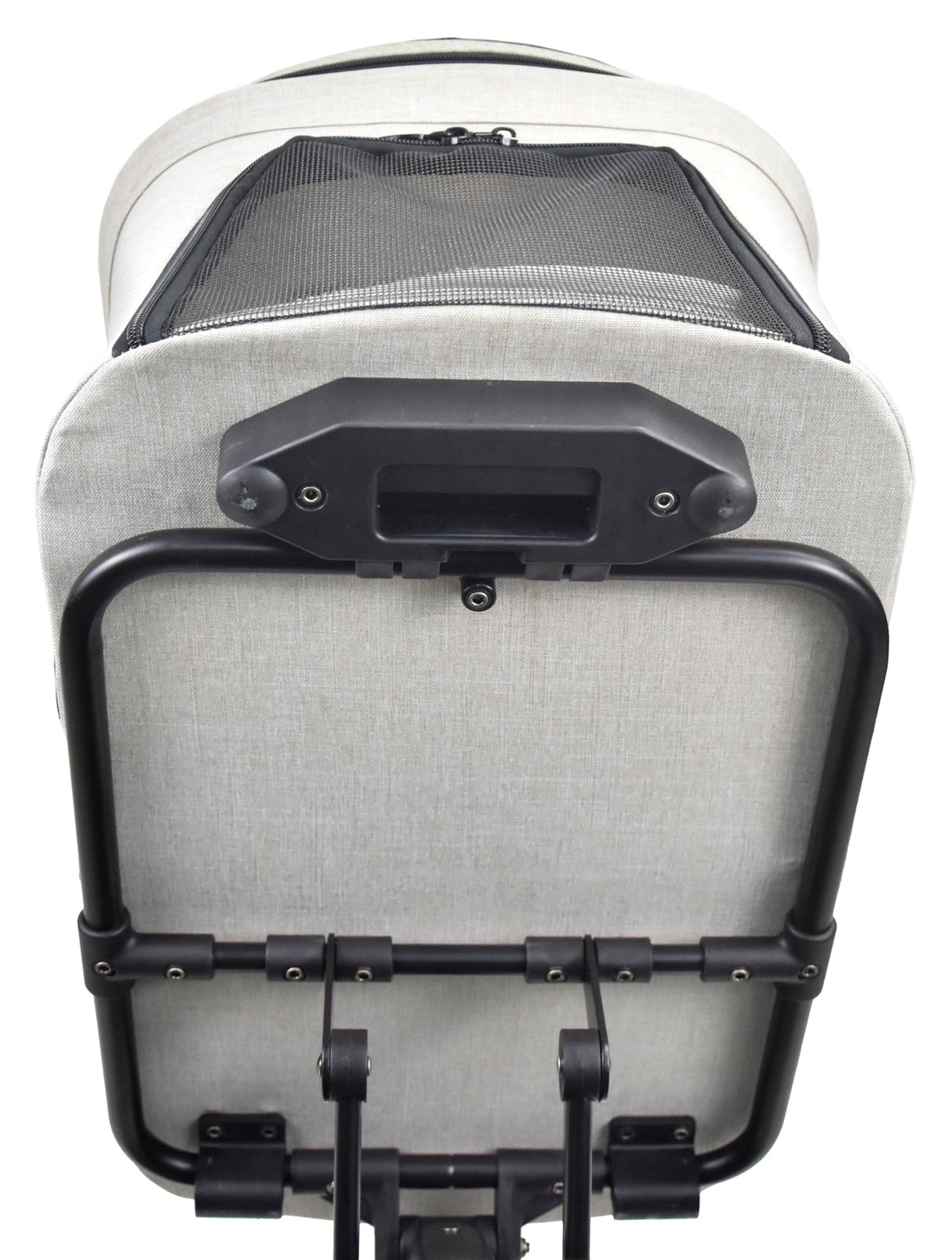 ROODO 2026 Upgraded Version 3 in 1 Dog Cat Stroller with Detachable Carrier Lightweight Folding Portable All Terrain Pet Travel System Puppy Kitty Doggie Bunny Stroller for 30lbs(Light Khaki)
