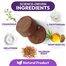 Load image into Gallery viewer, Advanced Melatonin for Dogs - 170 Dog Melatonin Calming Chews for Small and Large Dogs - Natural Hemp Dog Sleep Aid, Puppy Sleeping Pills, Anxiety, Stress, Separation, Barking, Fireworks - Made in USA