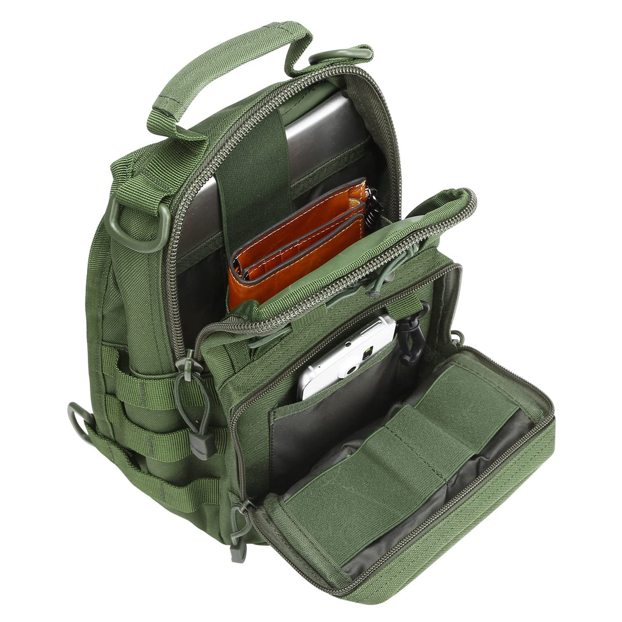 G4Free Outdoor Tactical Bag Backpack, Military Sport Bag Pack Sling Shoulder Backpack Tactical Pack for Every Day Carry