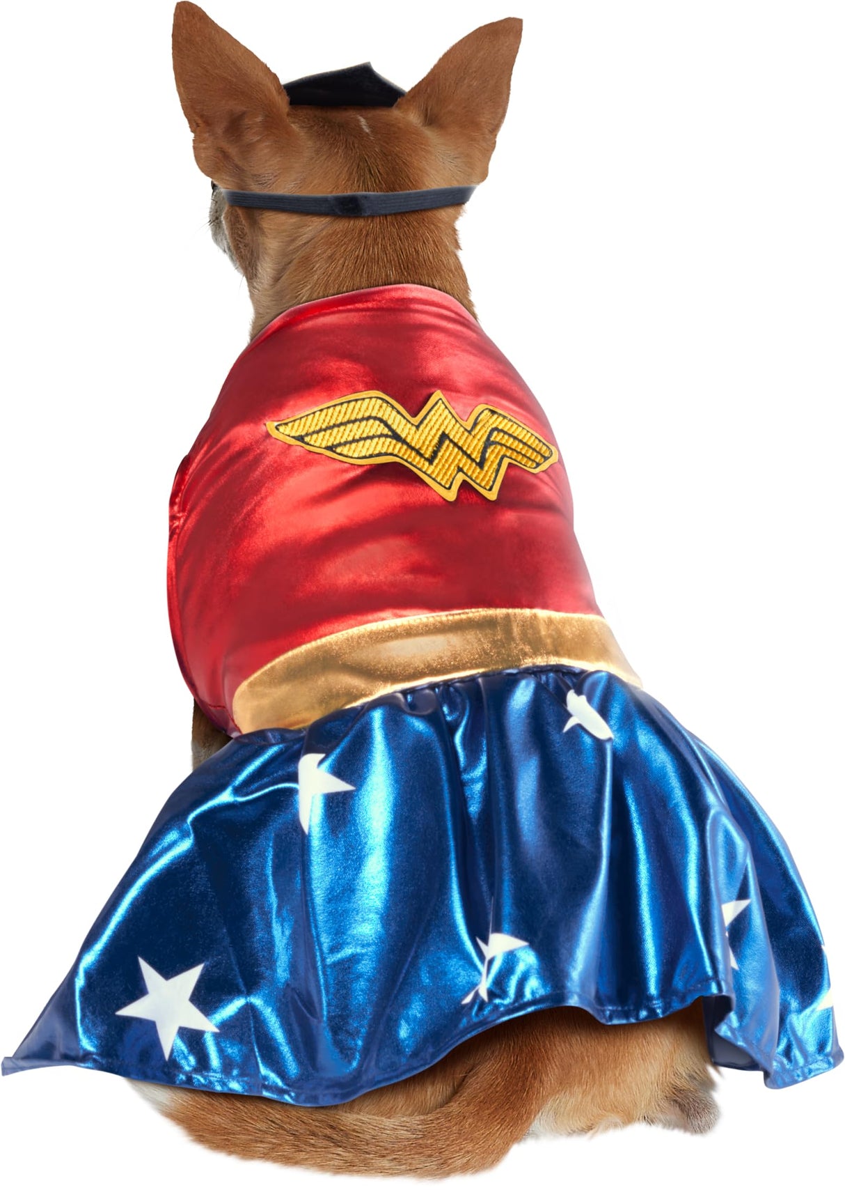 DC Comics: Wonder Woman Pet Costume for For Dogs or Cats by Rubies, Small