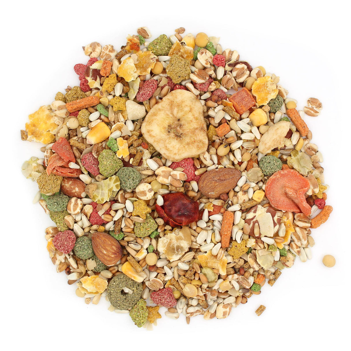 Vitakraft VitaSmart Conure Small Parrot Food 4 Pound Bag Premium Bird Food Mix with Real Vegetables Fruits Grains and Seeds Provides Wholesome Daily Nutrition and Variety for Conures & Small Parrots